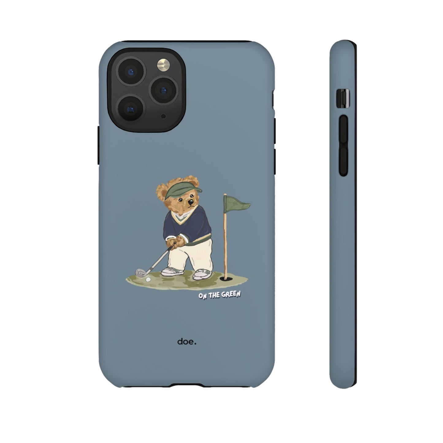 Bear Under Par iPhone Case