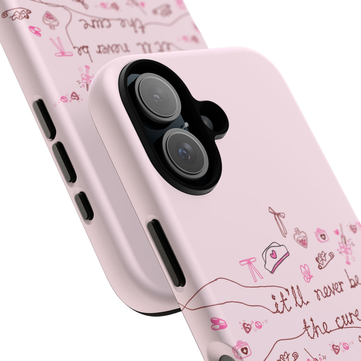 Never The Cure iPhone Case