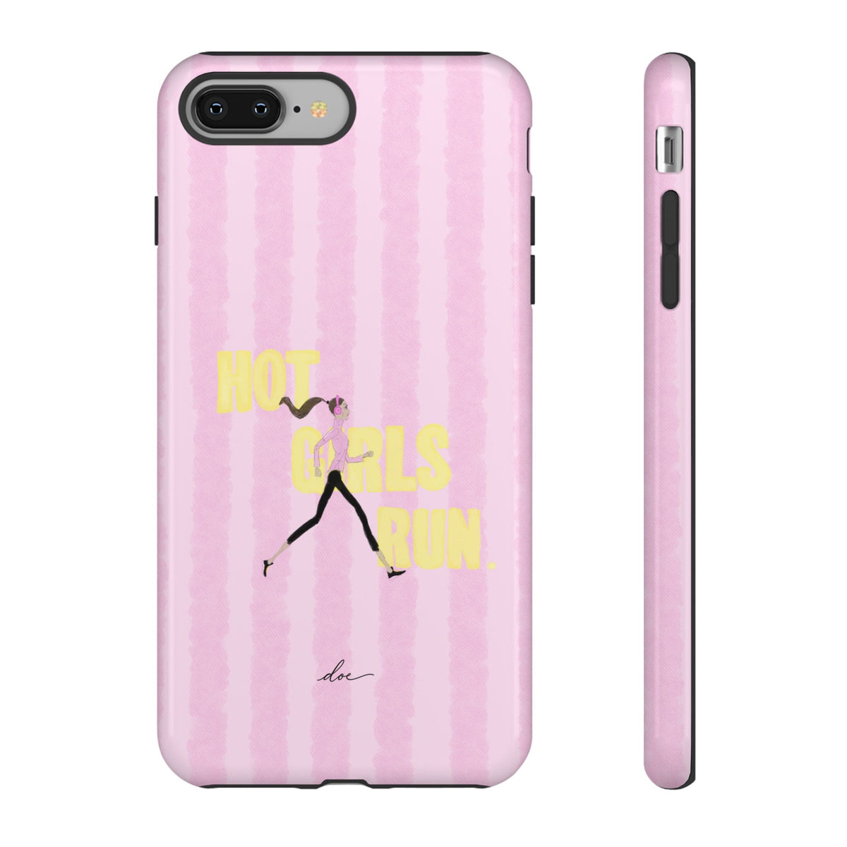 Hot Girls Run iPhone Case