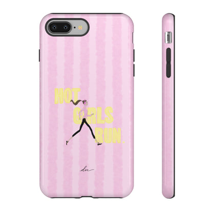 Hot Girls Run iPhone Case