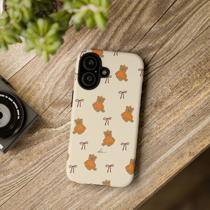 Pumpkin Bows iPhone Case