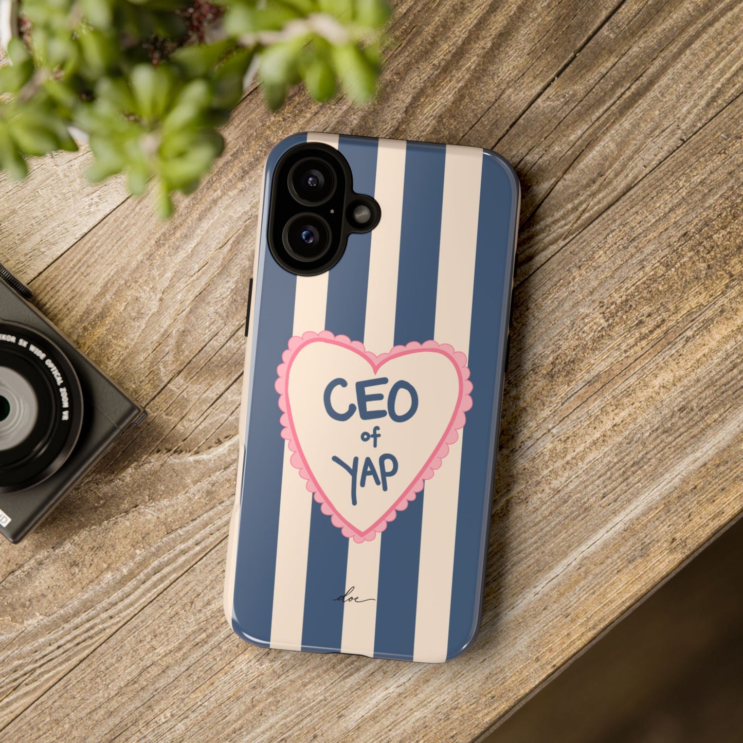 CEO Of Yap iPhone Case