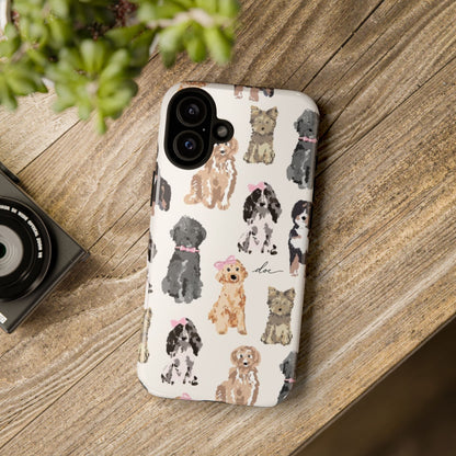 Puppy Party iPhone Case