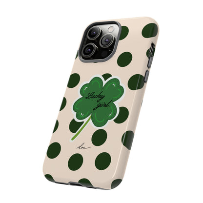 Lucky Girl iPhone Case