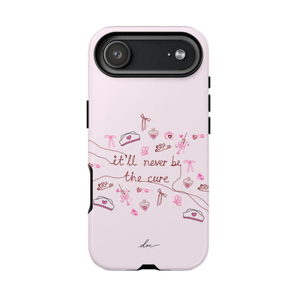Never The Cure iPhone Case