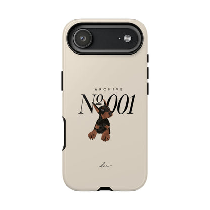 Doberman 001 iPhone Case