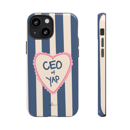 CEO Of Yap iPhone Case