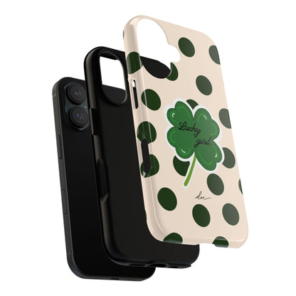 Lucky Girl iPhone Case