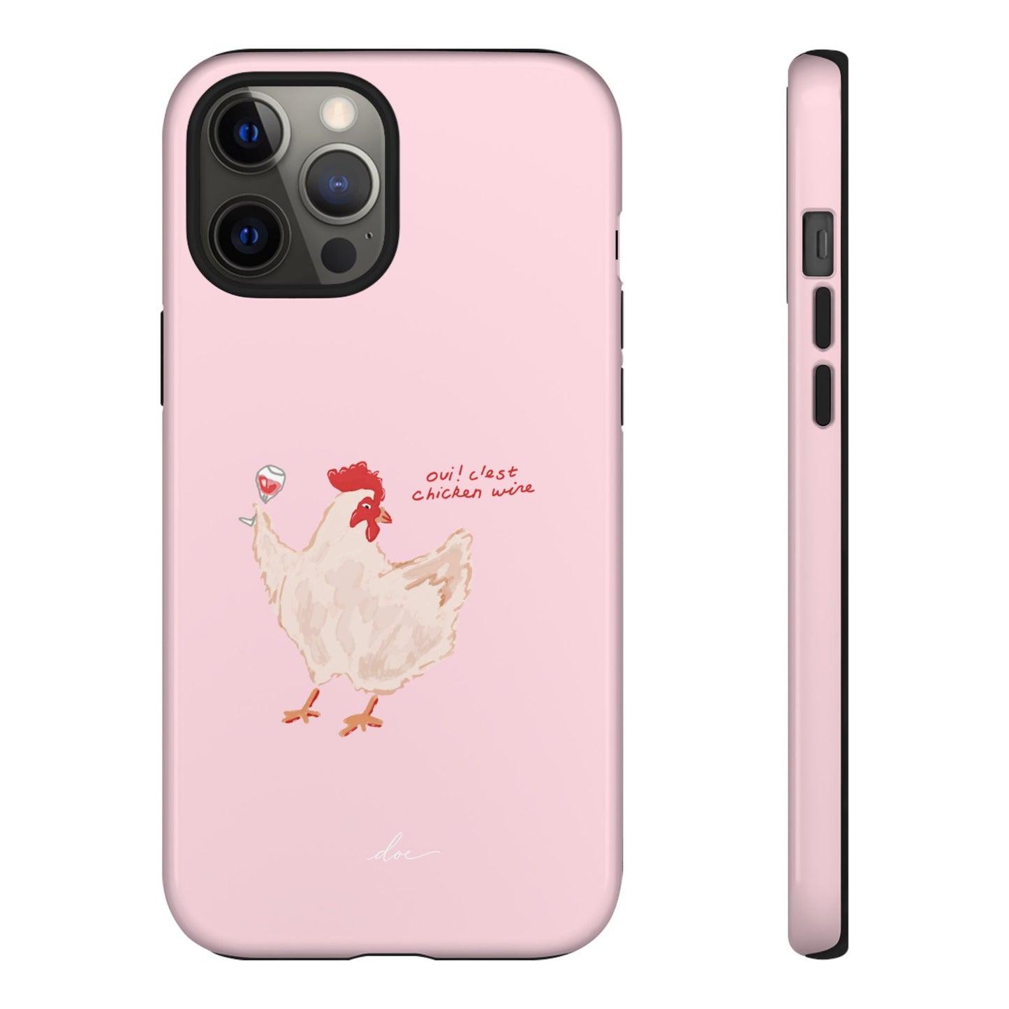 Chicken Wine iPhone Case