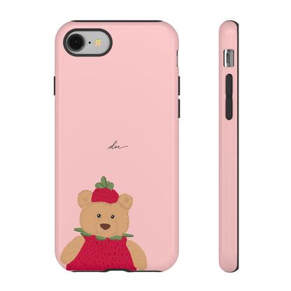 Strawberry Bear iPhone Case