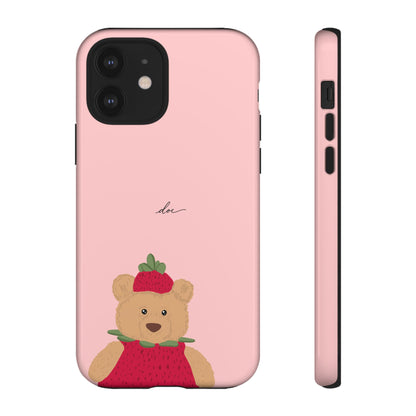 Strawberry Bear iPhone Case