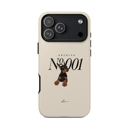 Doberman 001 iPhone Case