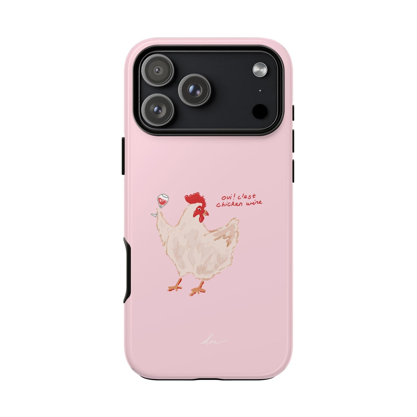 Chicken Wine iPhone Case