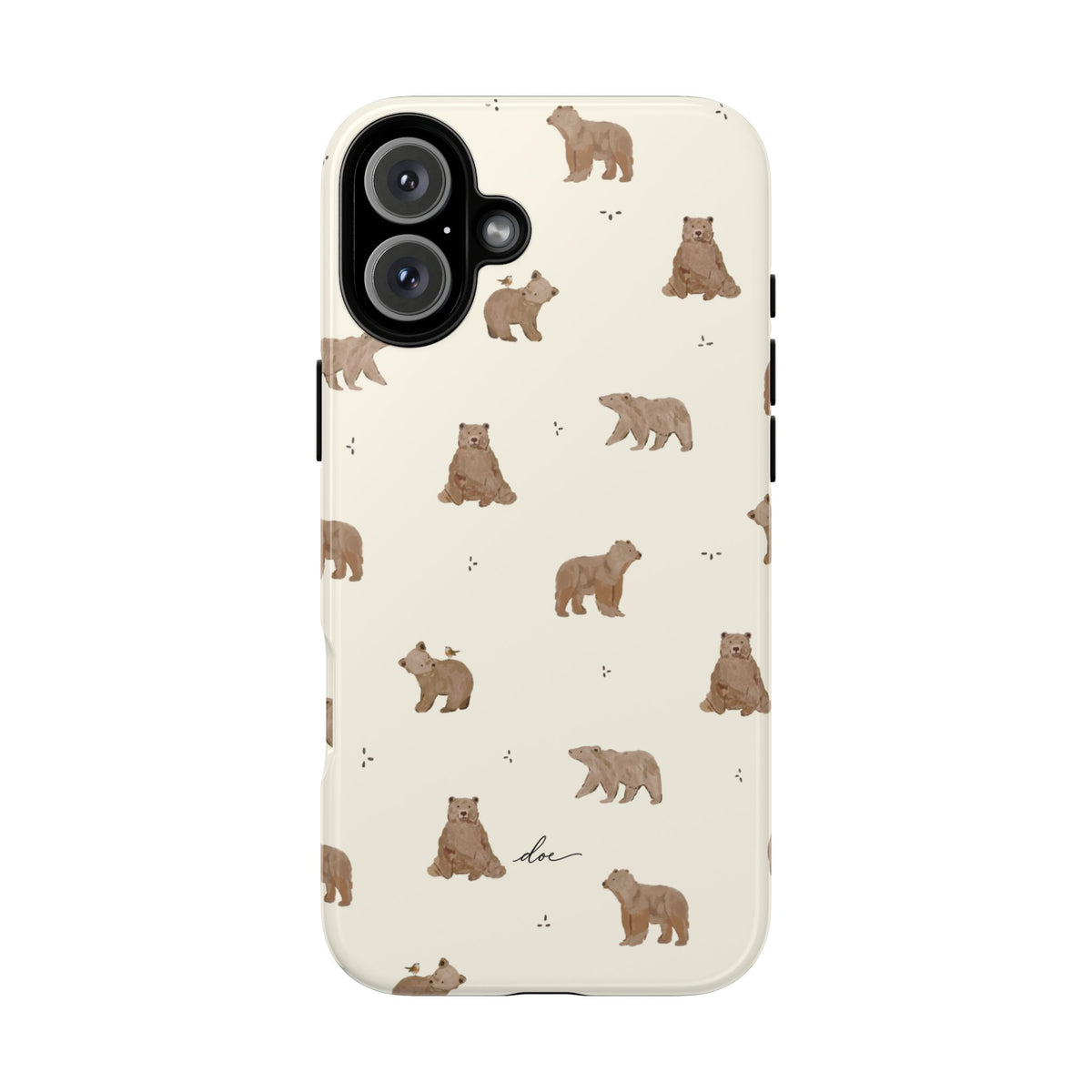Brown Bears iPhone Case