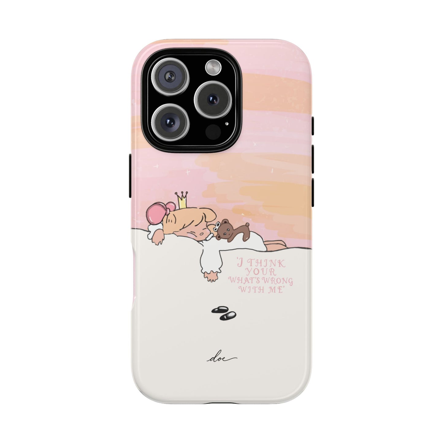 Wrong With Princess iPhone Case