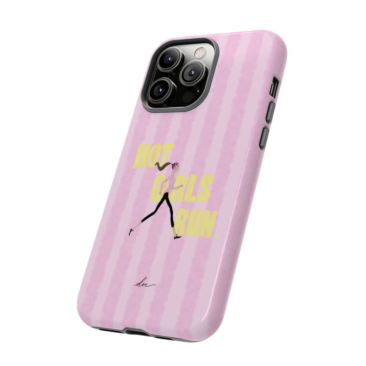 Hot Girls Run iPhone Case
