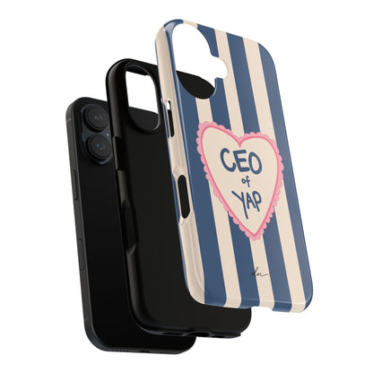 CEO Of Yap iPhone Case