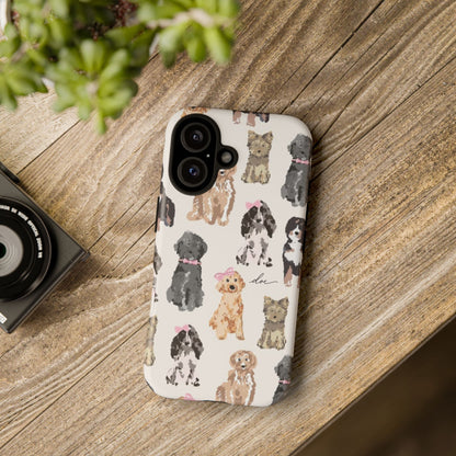 Puppy Party iPhone Case