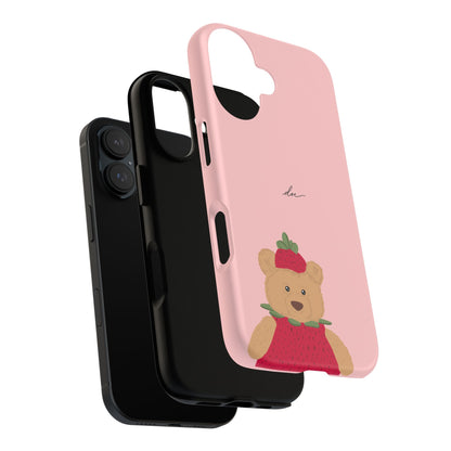 Strawberry Bear iPhone Case