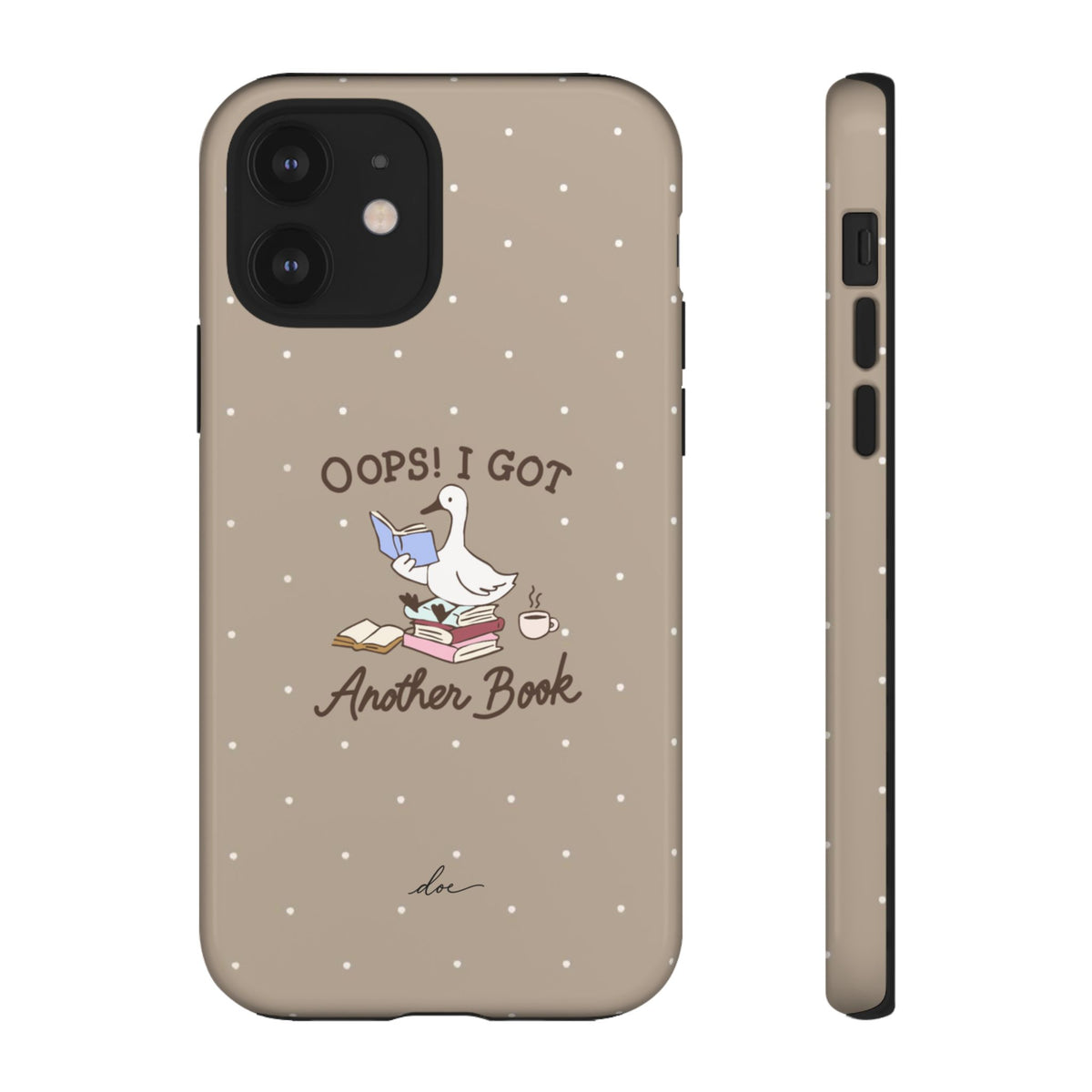 Oops Another Book! iPhone Case