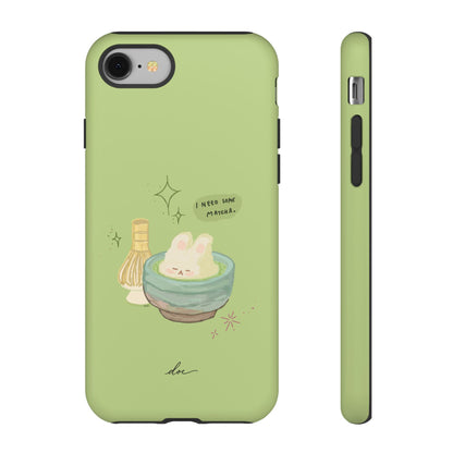 I Need Matcha! iPhone Case