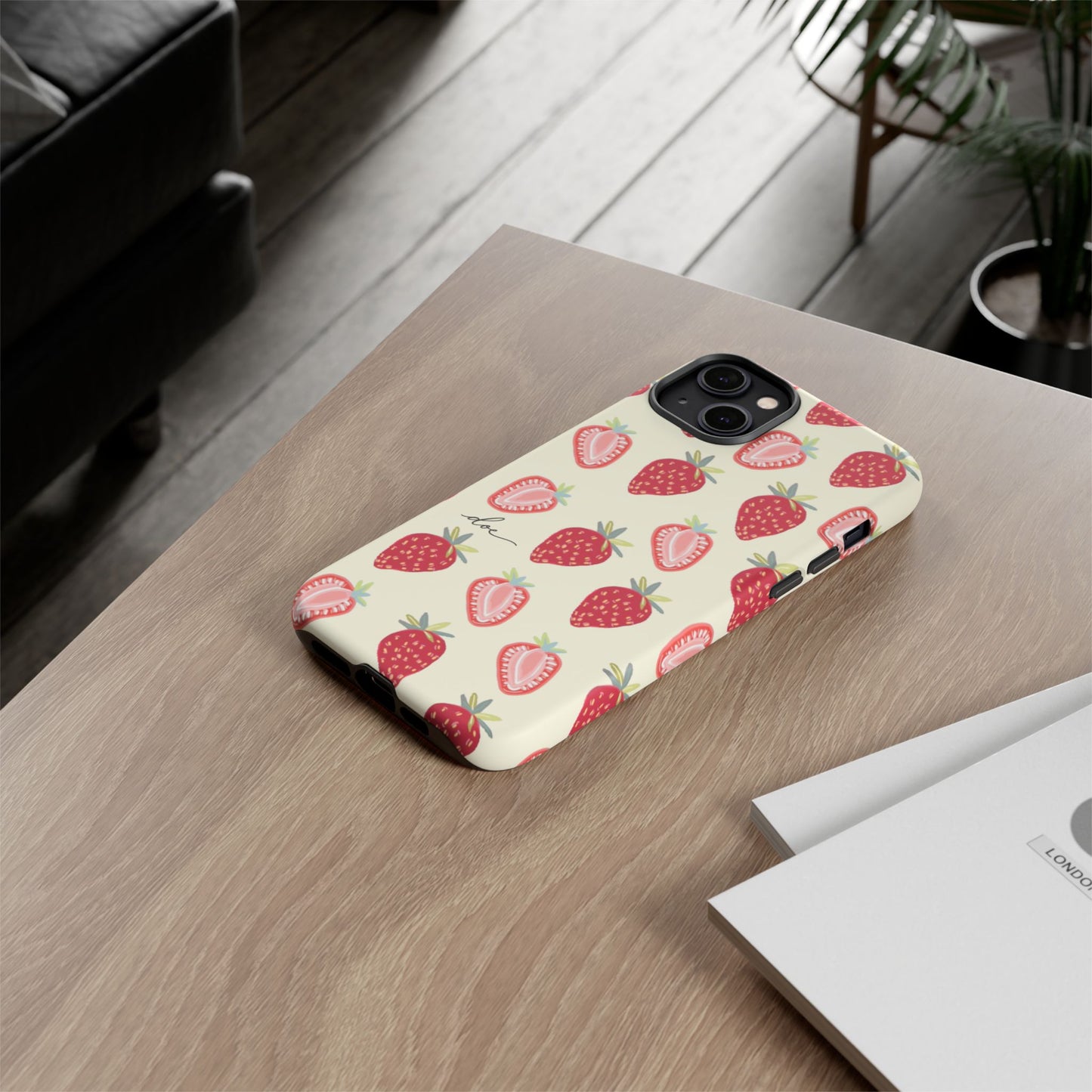 Strawberry Fields iPhone Case