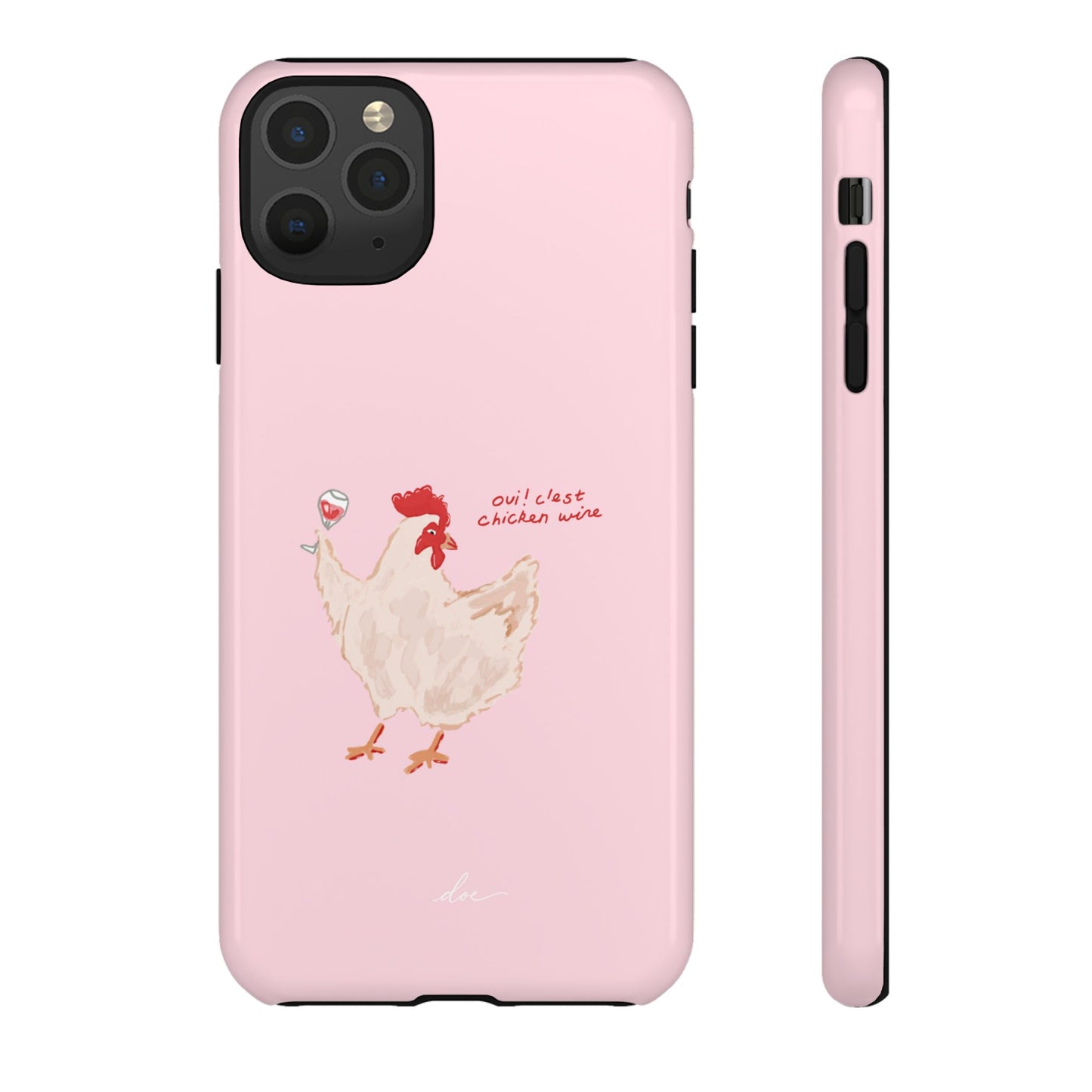 Chicken Wine iPhone Case
