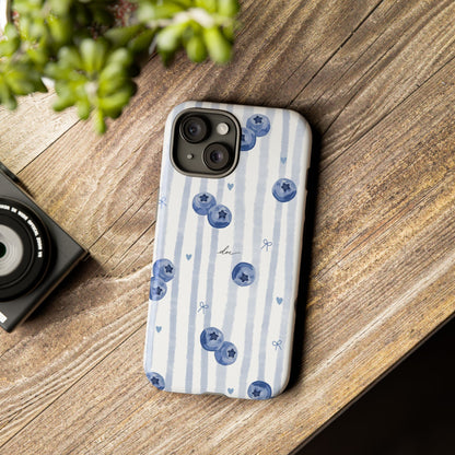 Blueberries iPhone Case