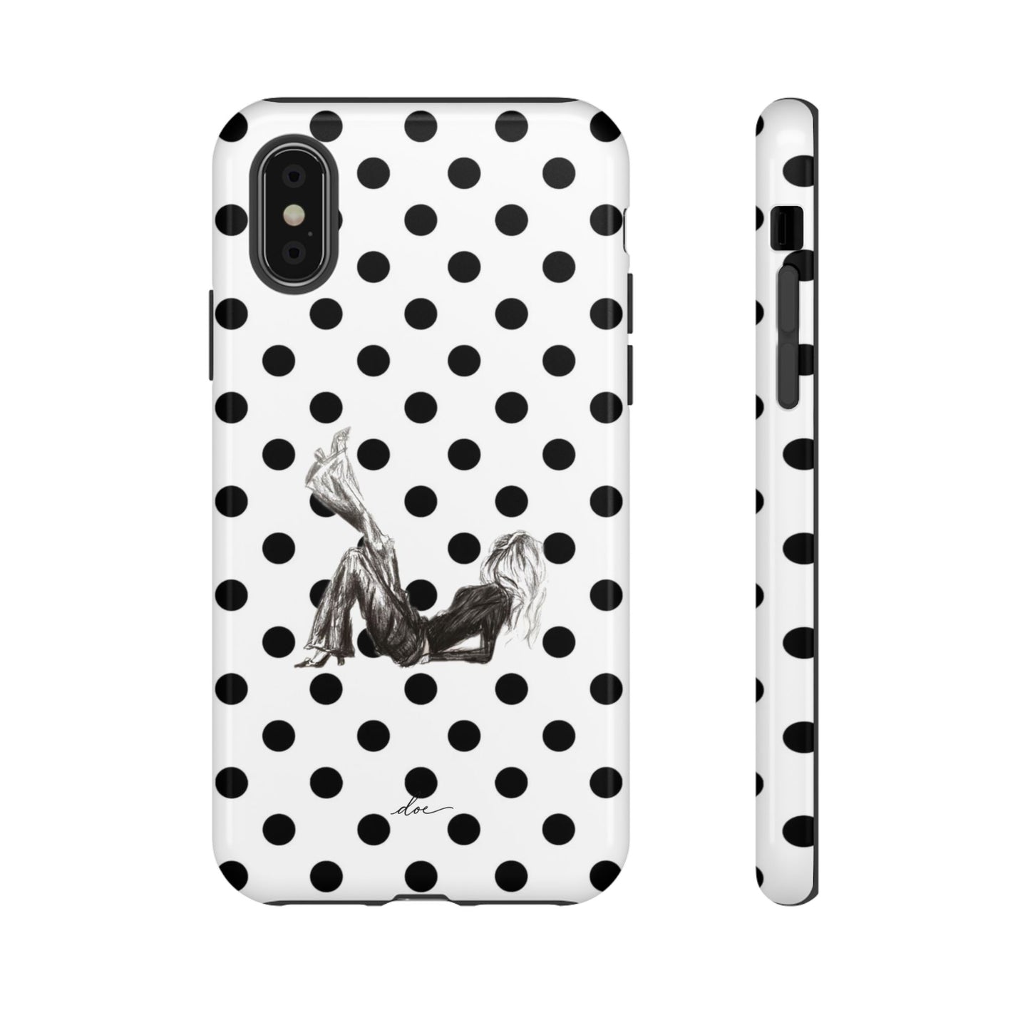 Polka Vouge Club iPhone Case
