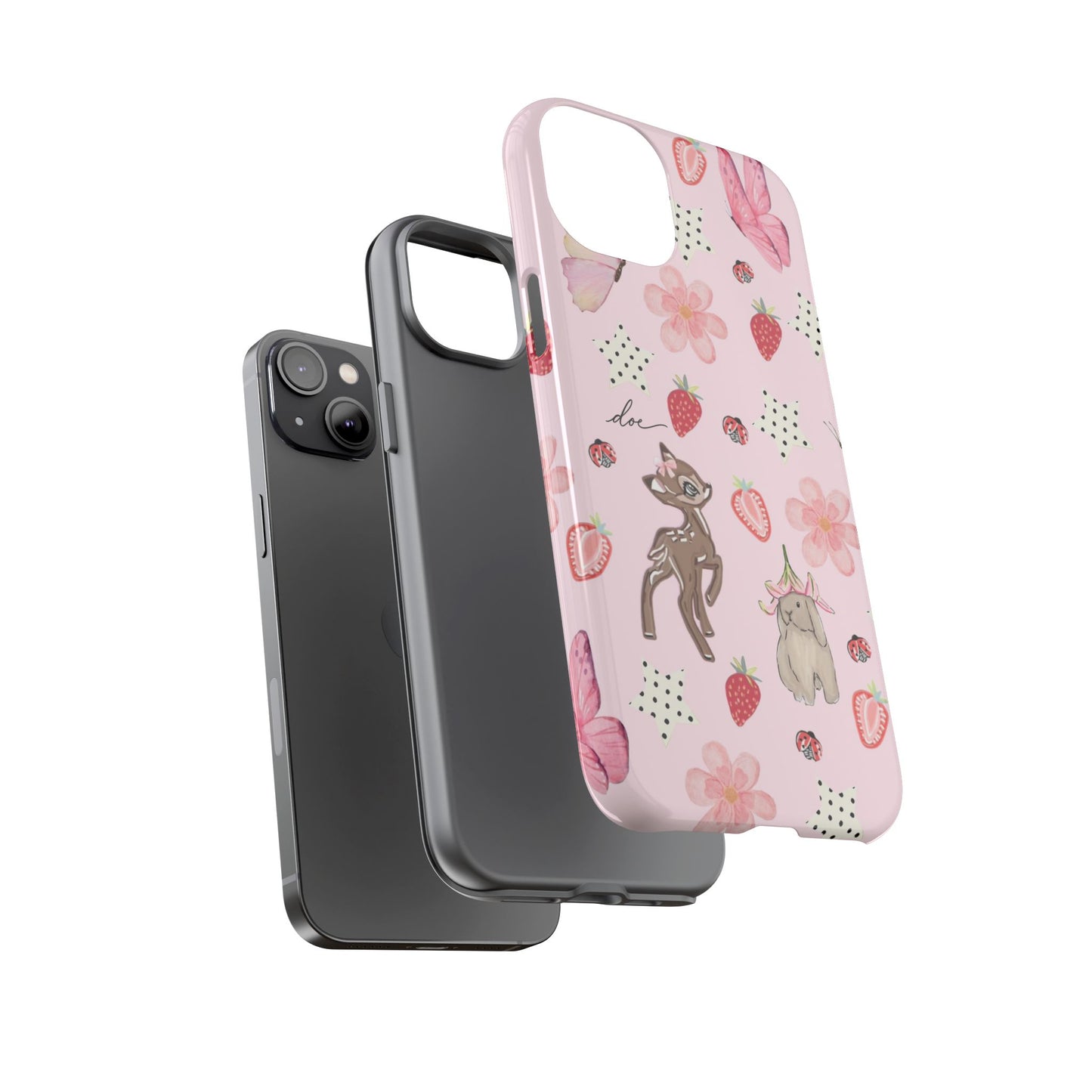 Doe & Bun iPhone Case