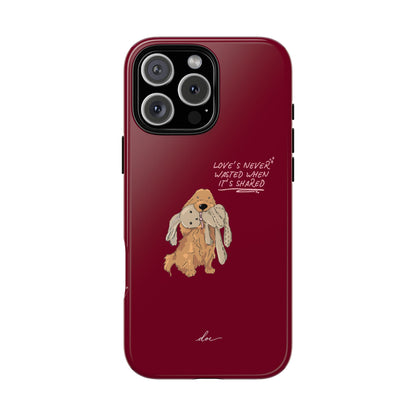 Loves Never Wasted iPhone Case