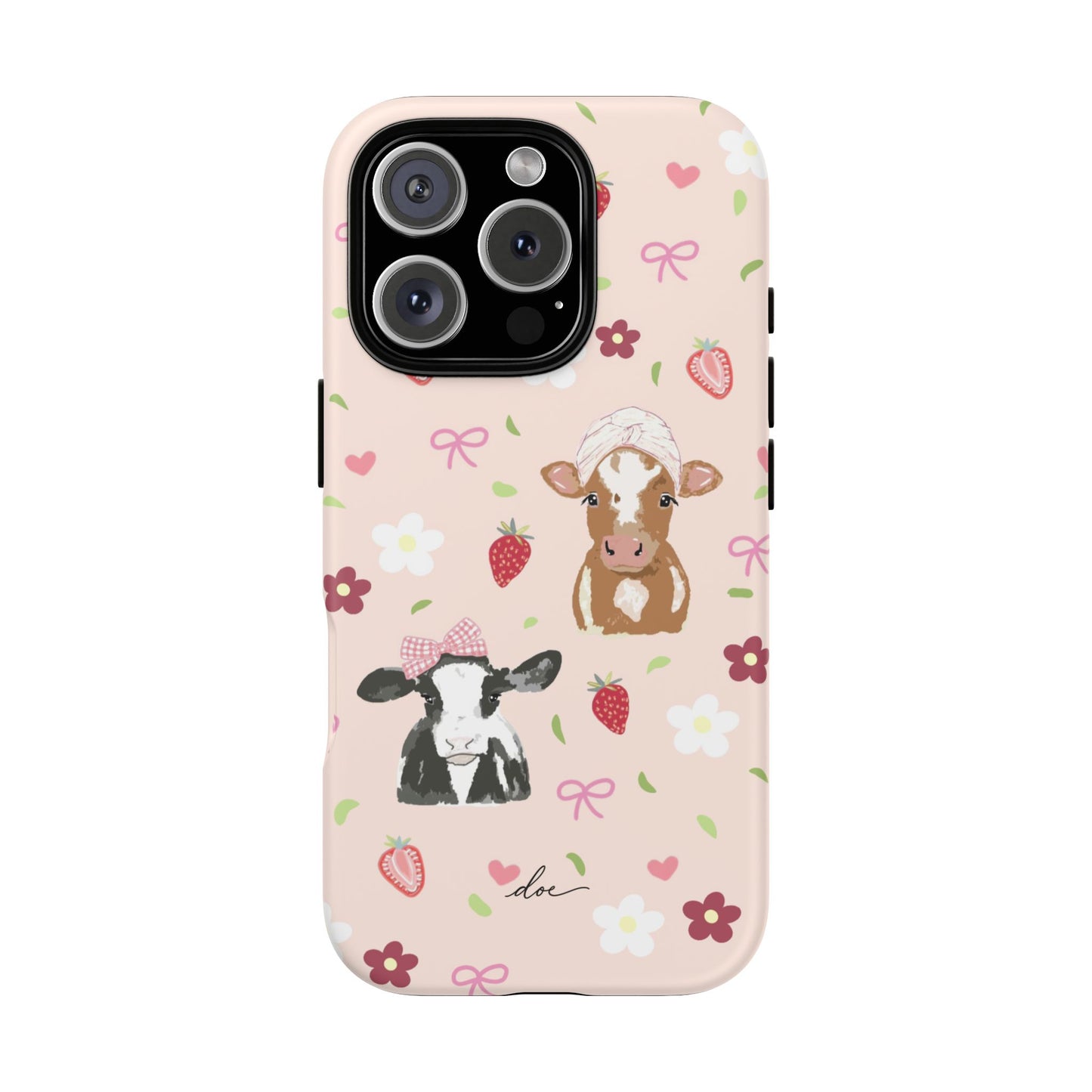 Cowy Chaos iPhone Case