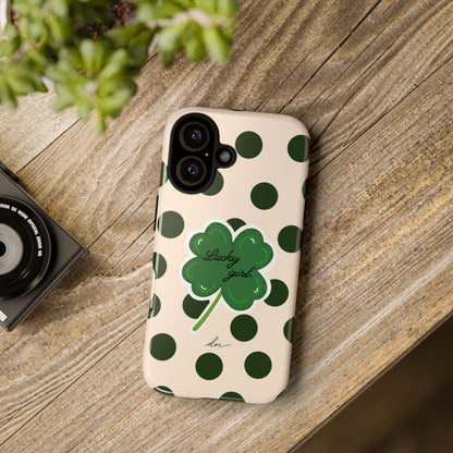 Lucky Girl iPhone Case