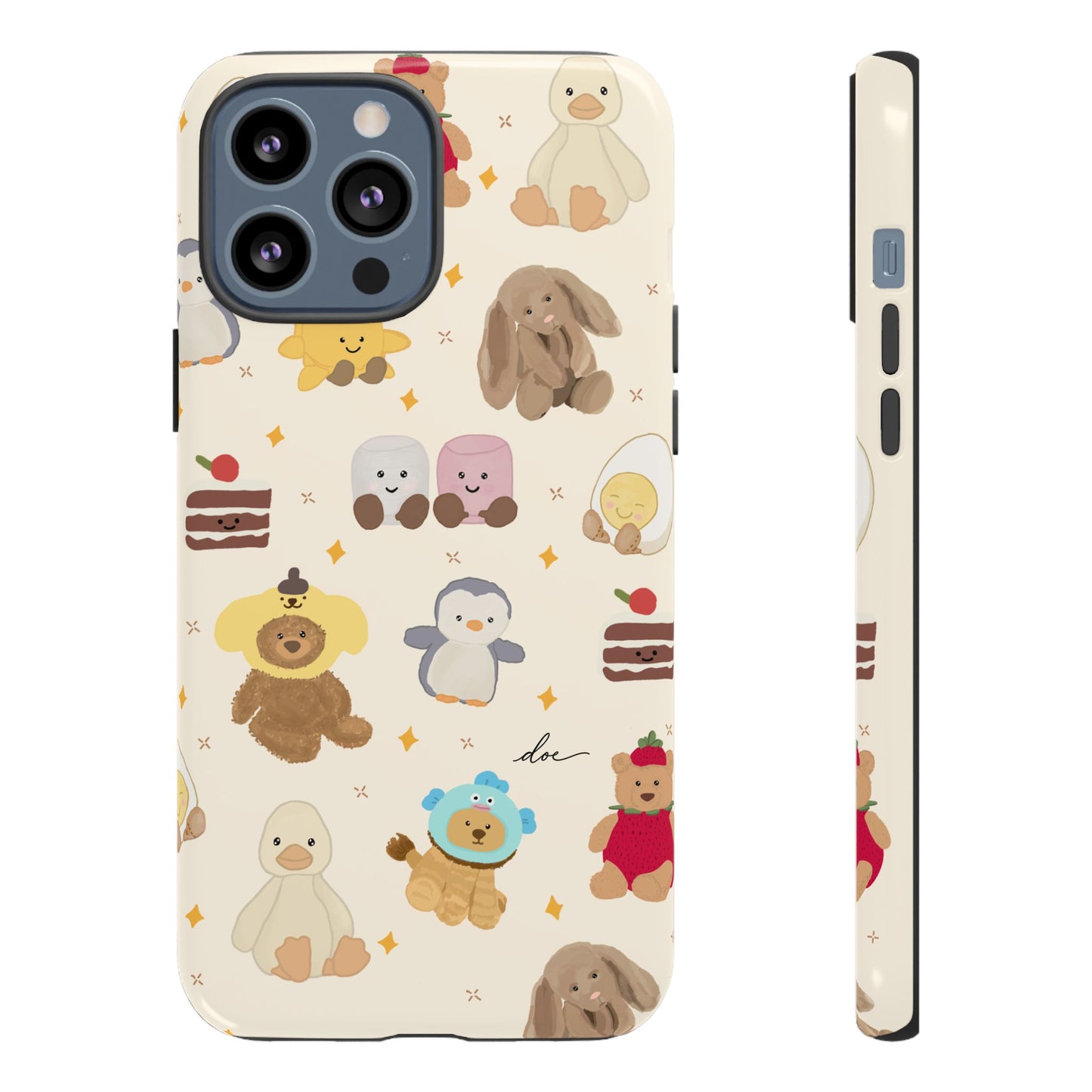 Teddy Chaos iPhone Case