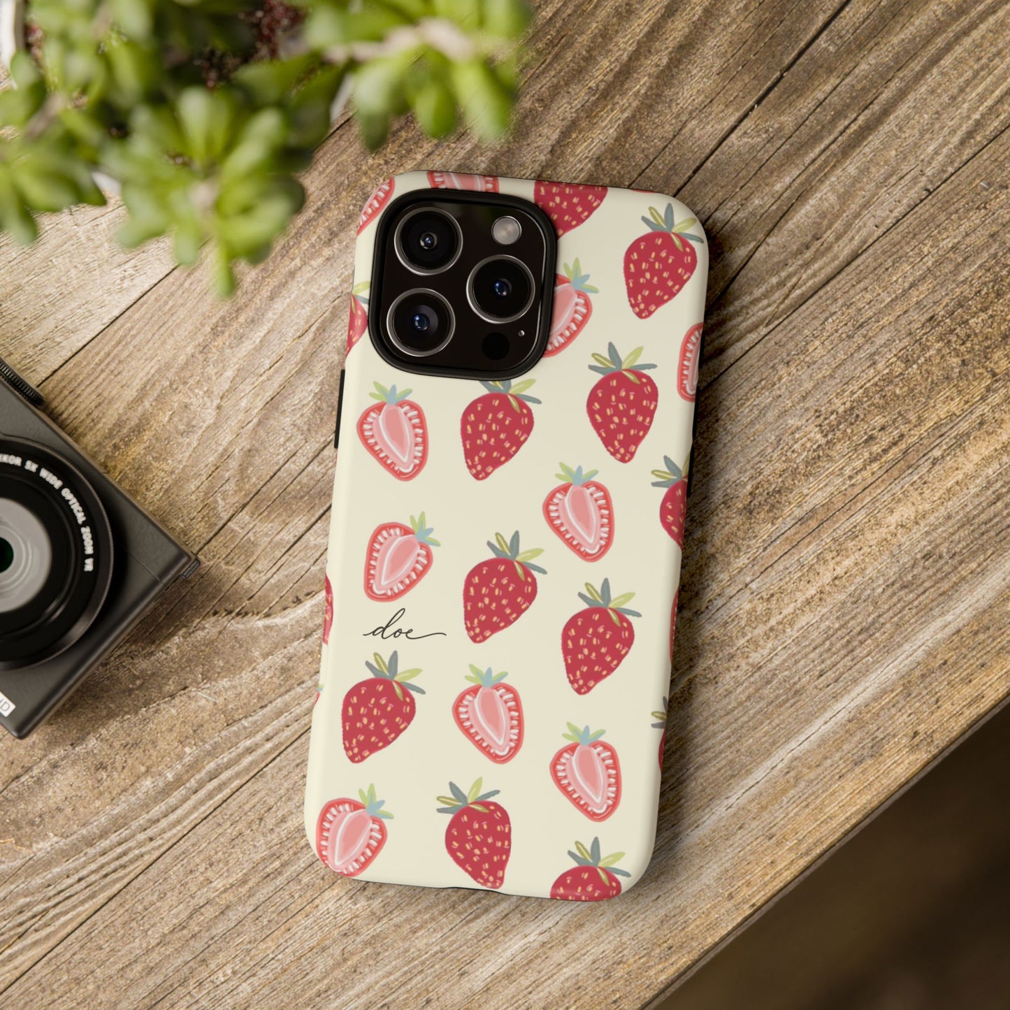 Strawberry Fields iPhone Case