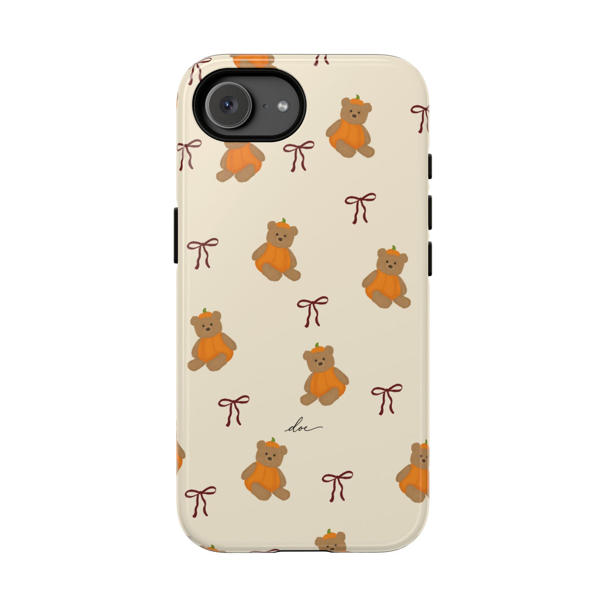 Pumpkin Bows iPhone Case