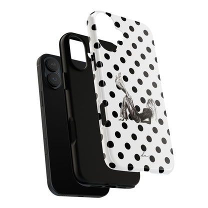Polka Vouge Club iPhone Case