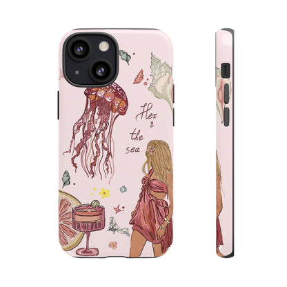 Her & The Sea iPhone Case