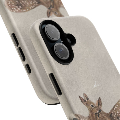 Deer Duo iPhone Case