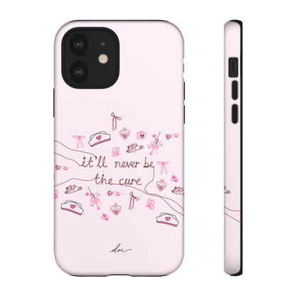 Never The Cure iPhone Case