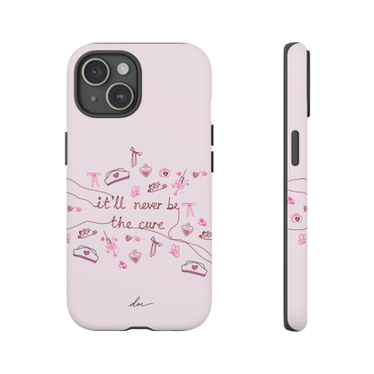 Never The Cure iPhone Case