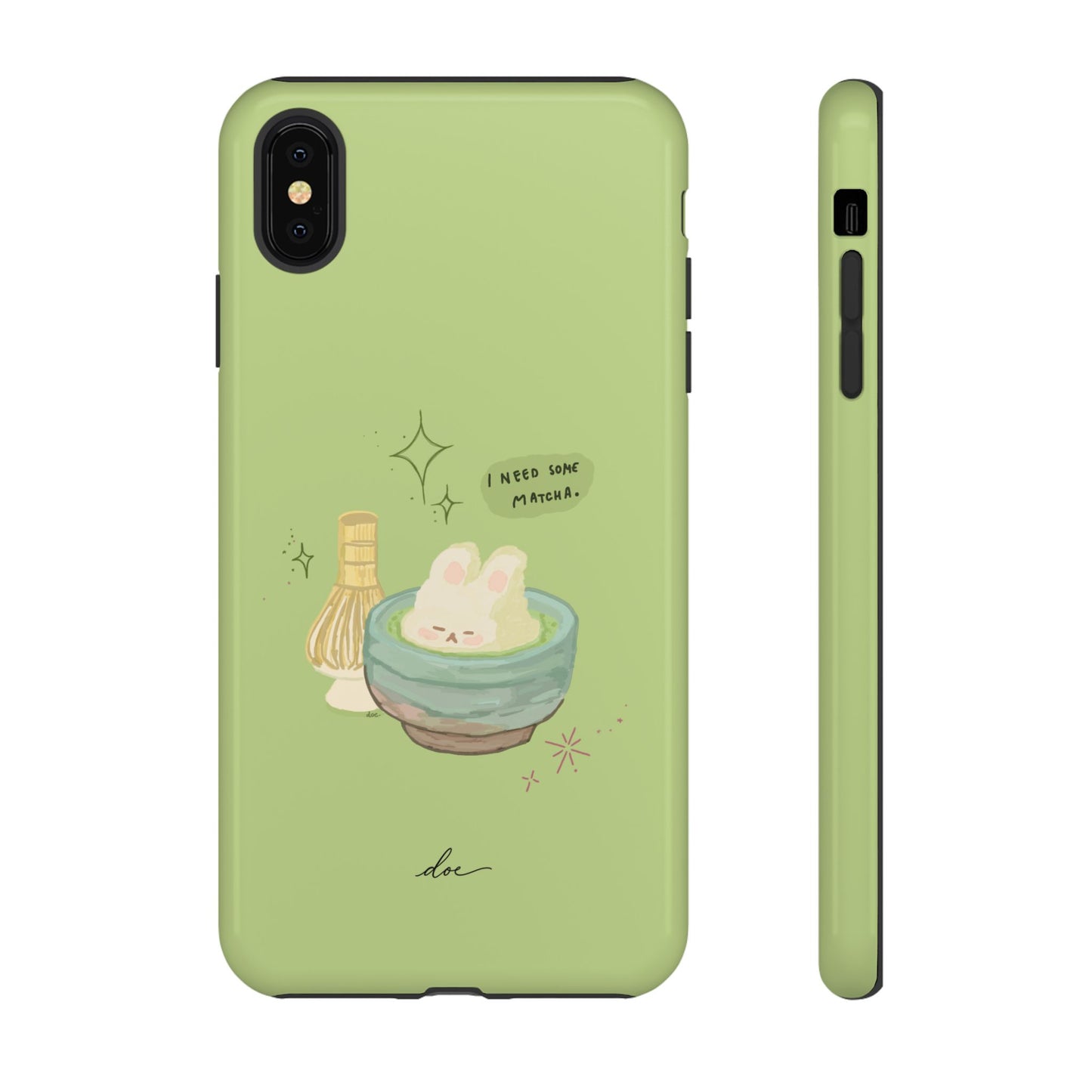 I Need Matcha! iPhone Case