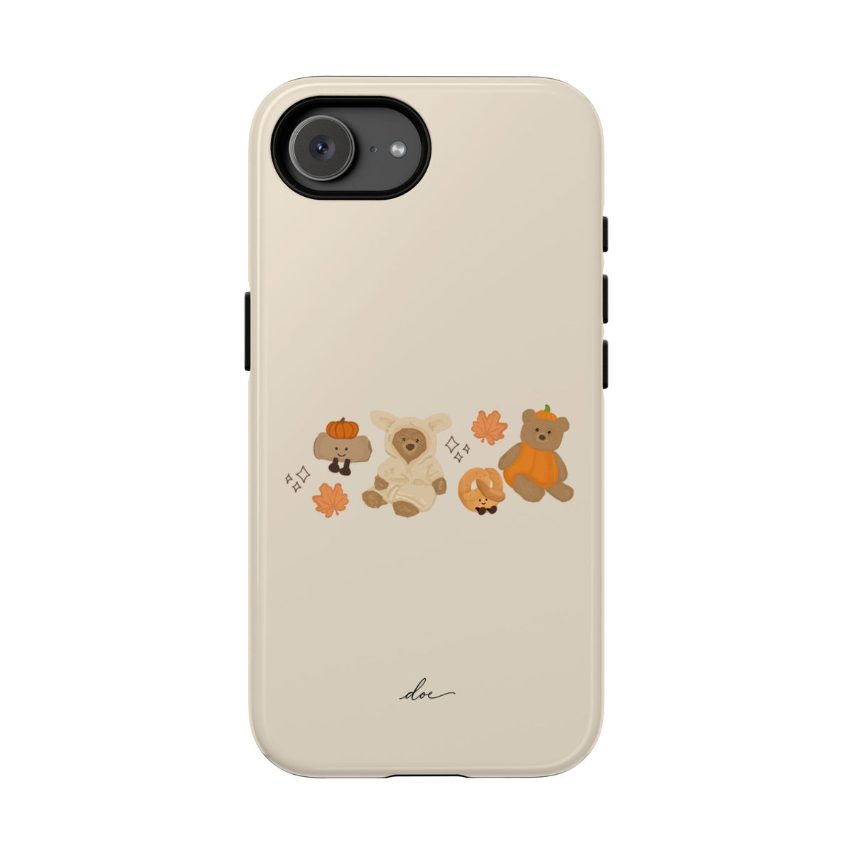 Autumn Teddies iPhone Case