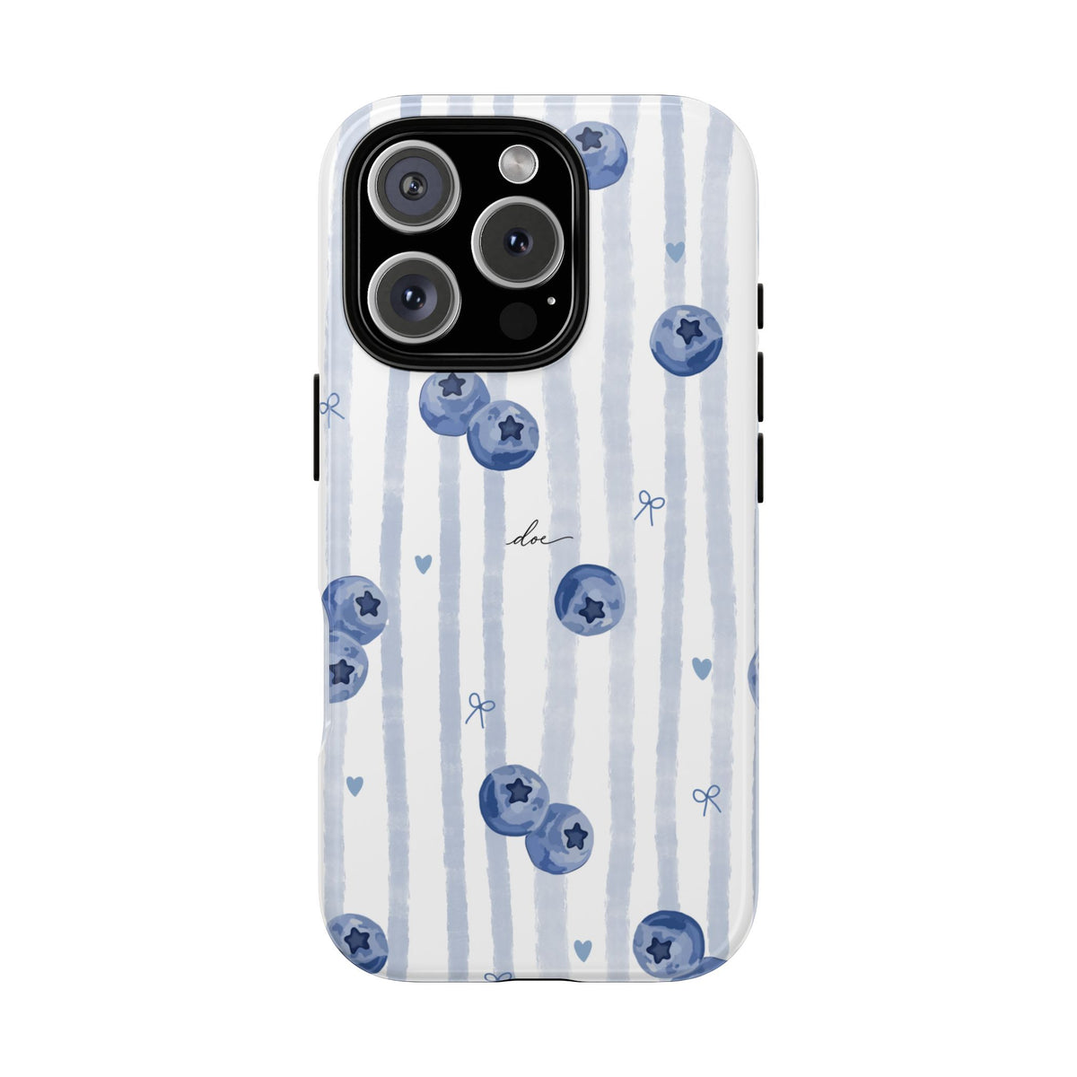Blueberries iPhone Case