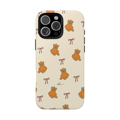 Pumpkin Bows iPhone Case