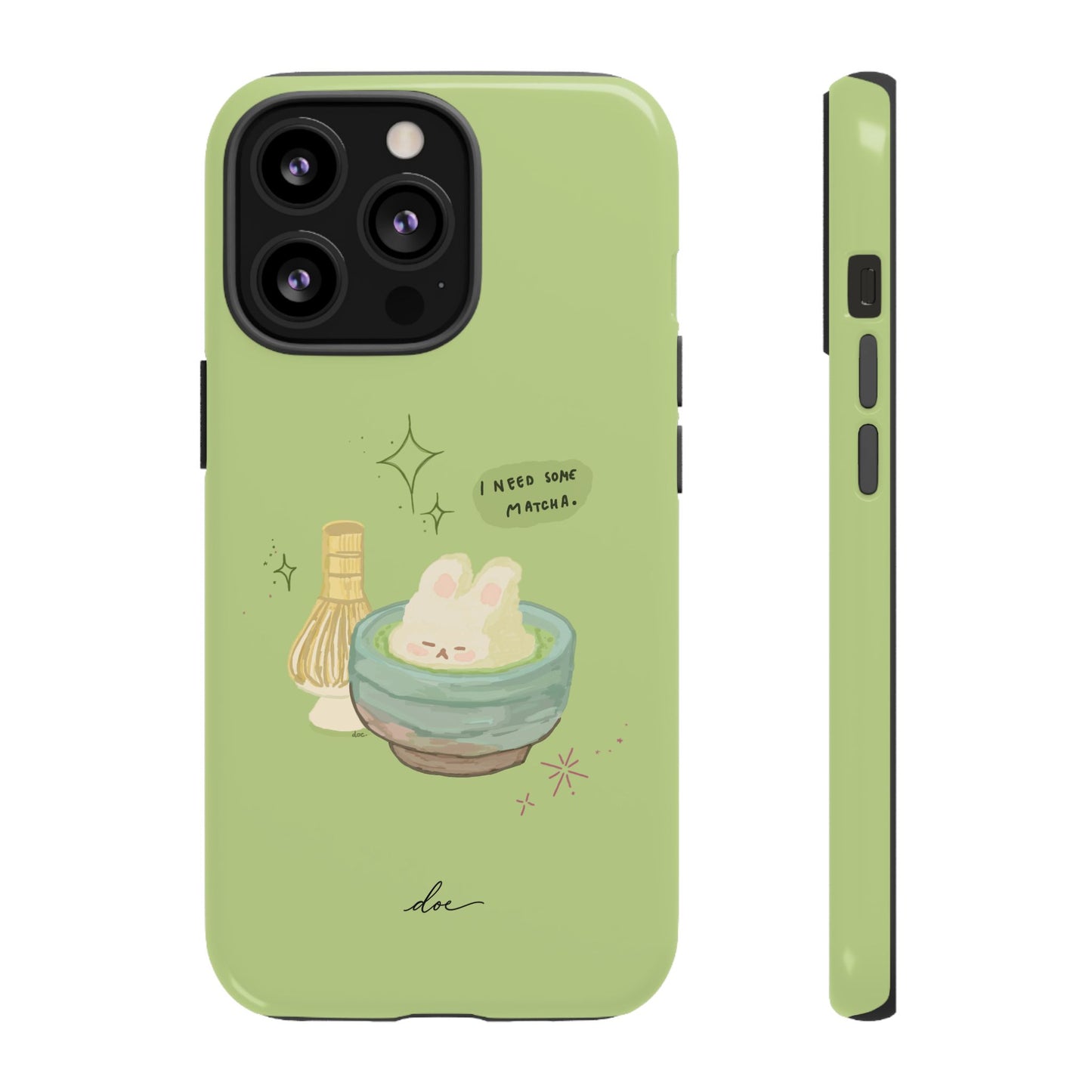 I Need Matcha! iPhone Case