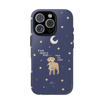 Anxious Pup iPhone Case