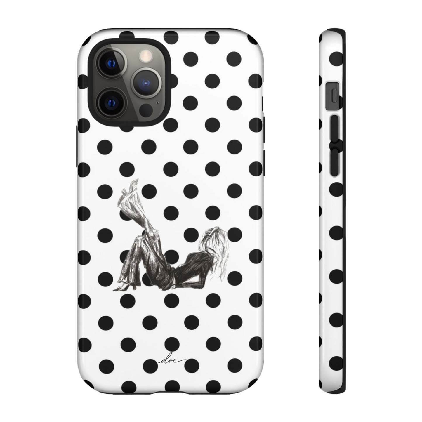 Polka Vouge Club iPhone Case