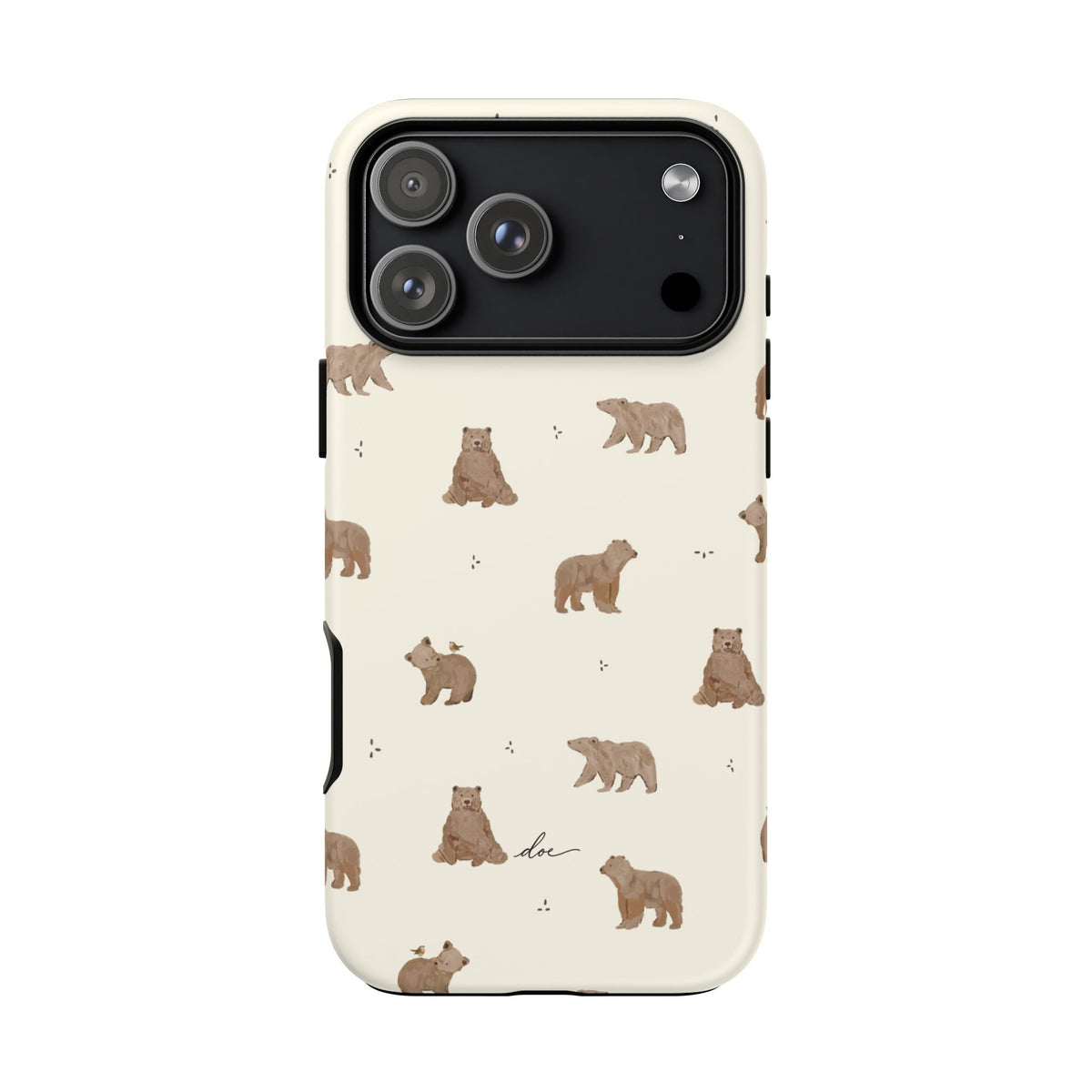 Brown Bears iPhone Case