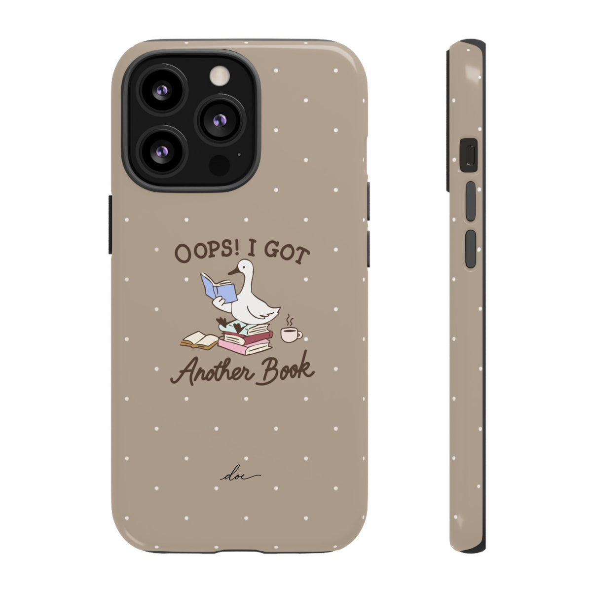 Oops Another Book! iPhone Case